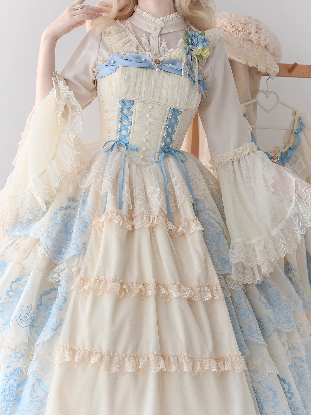 【受注予約~9/25】Point Gardens ジャンパースカート【Miss Point】