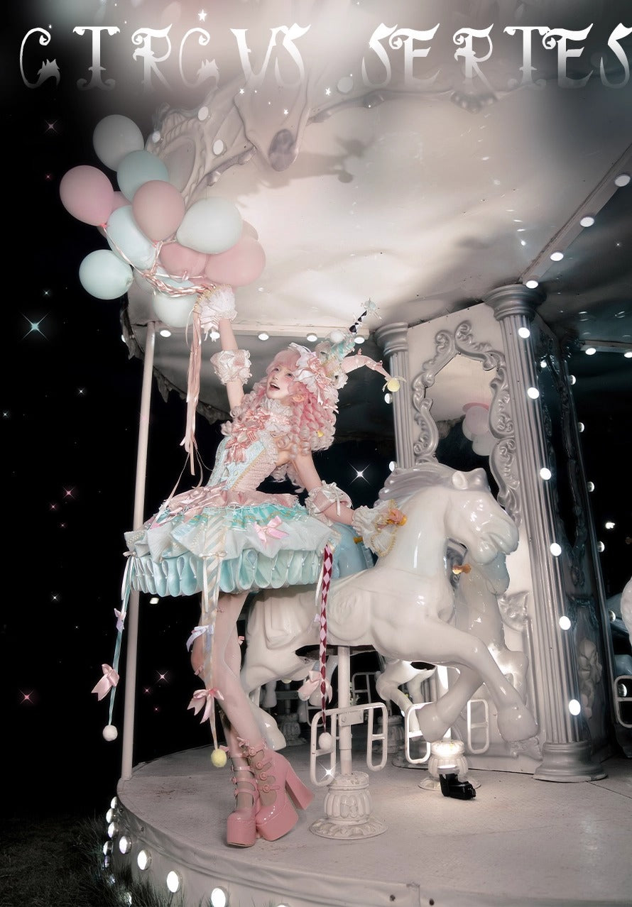 【受注予約~12/24】K.Q.Fサーカス団 フルセット(ミント×ピンク)【咩耶】