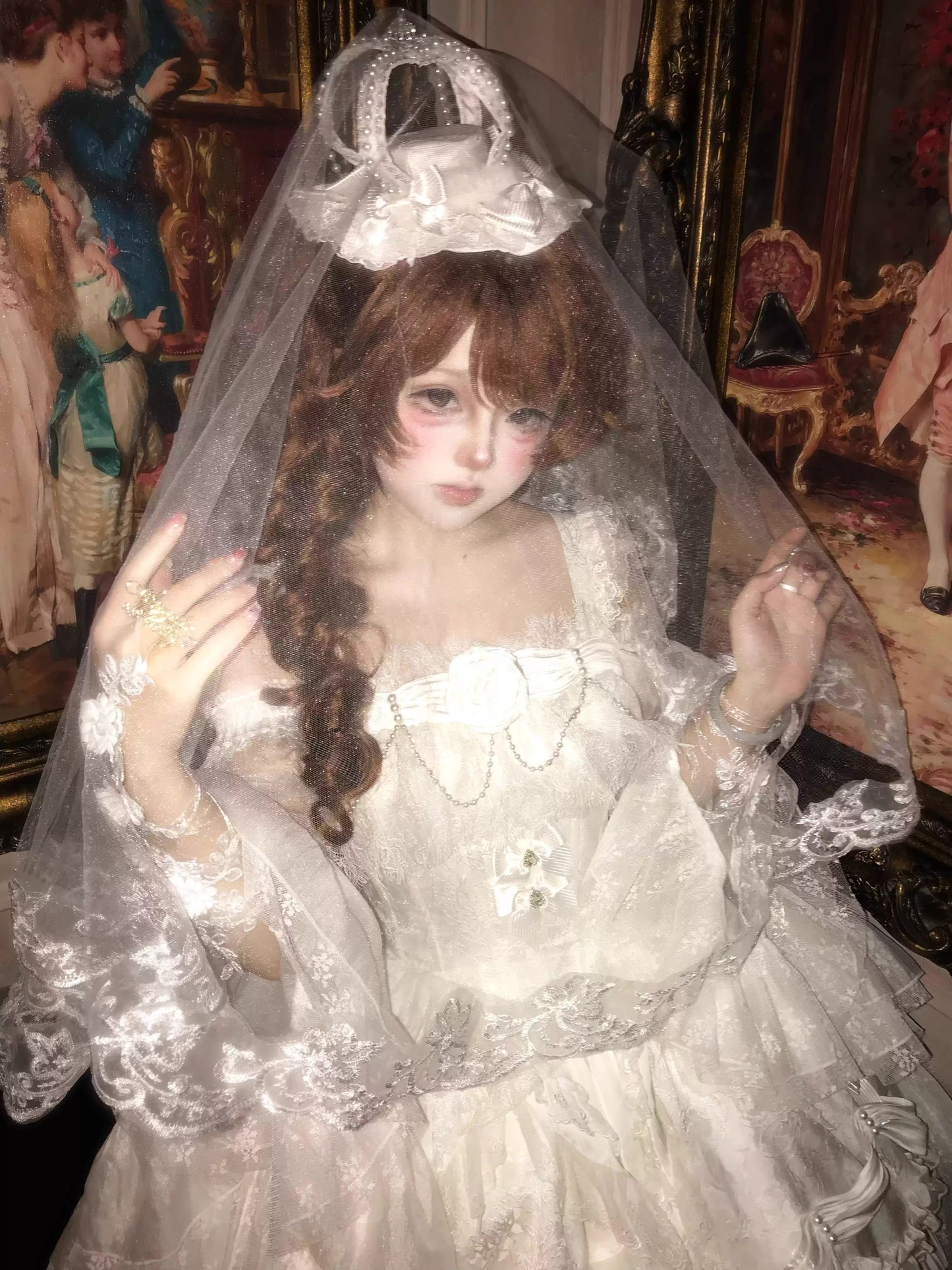 【受注予約~12/25】Gilded Dance Party ジャンパースカート【Starry Messenger】