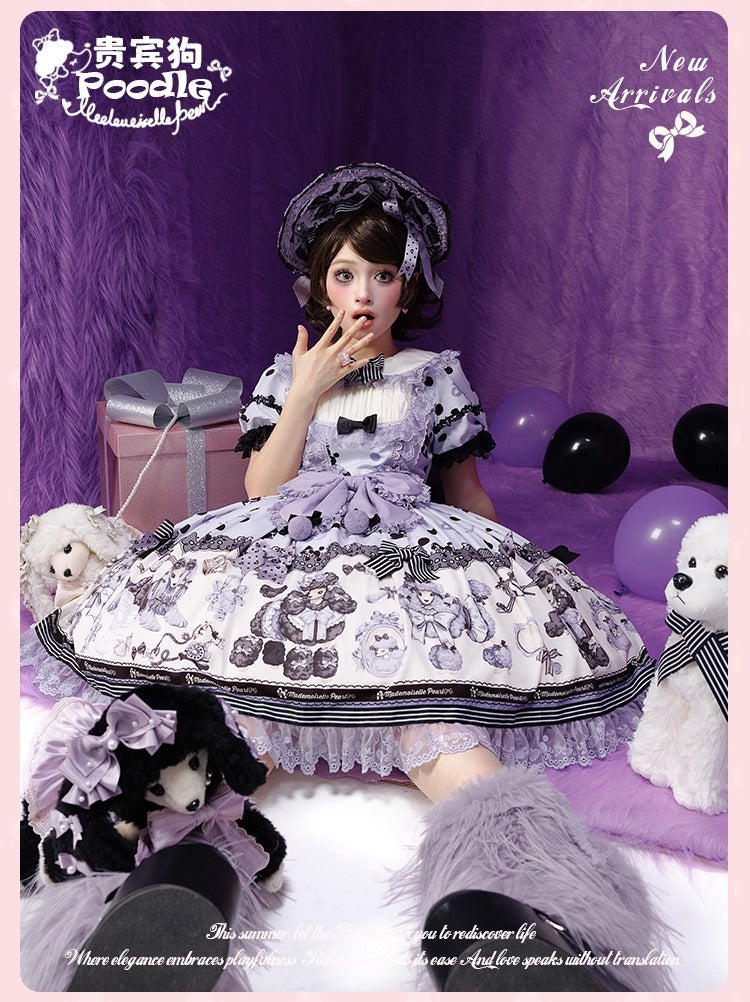 【受注予約~9/8】Chinese Dog ワンピース【花与珍珠匣】