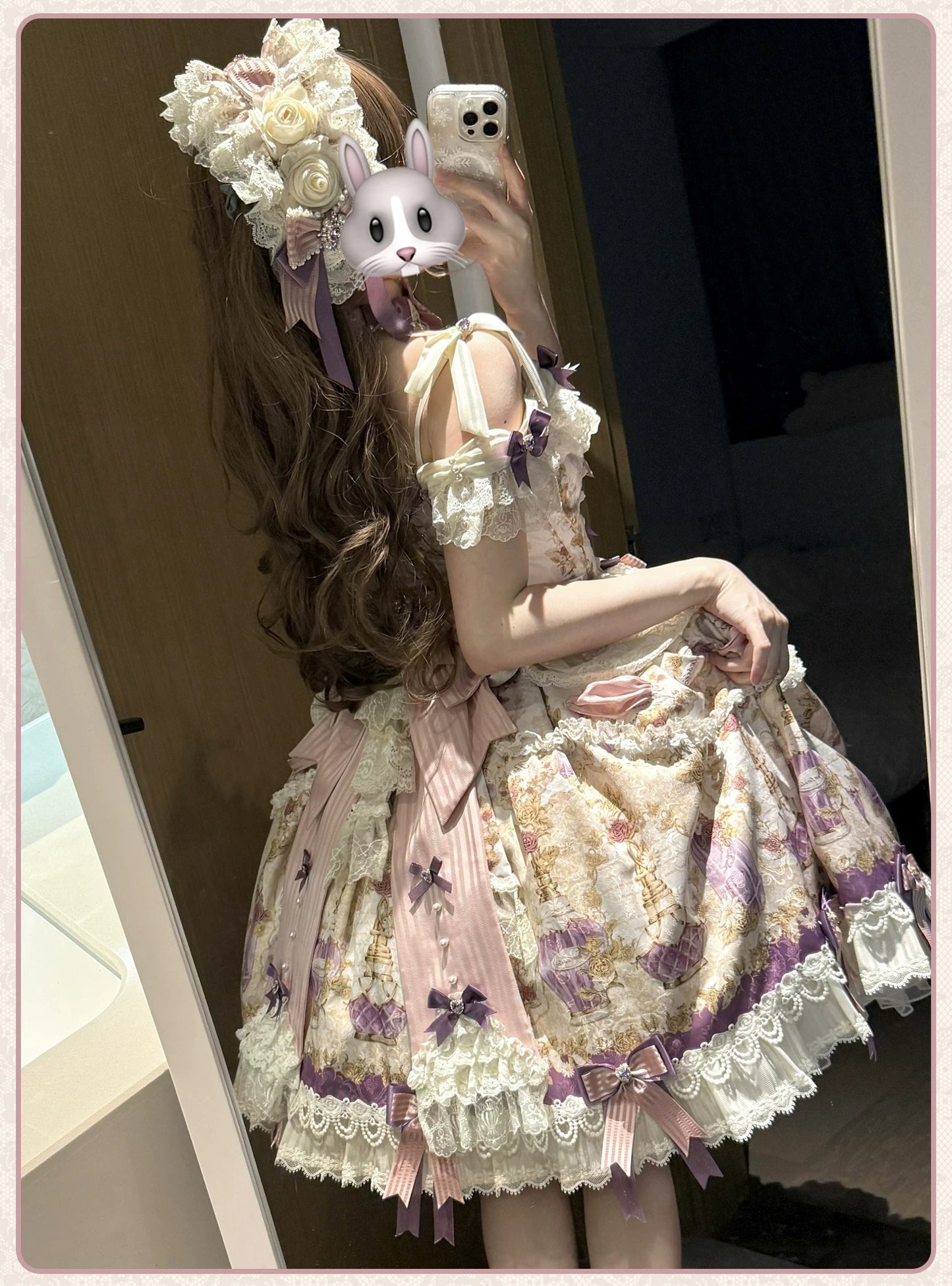 Antique Jewel Fragrance Accessoire【Zwillingsbären】