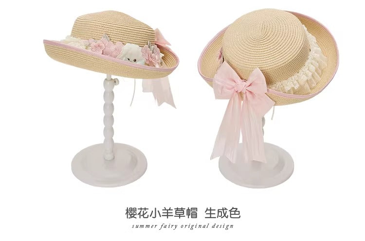 【受注予約~4/2】Sakura Sheep アクセサリー【仲夏物語】