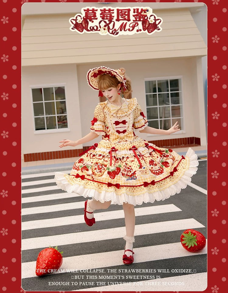 【受注予約~8/27】Strawberry Cake Illustration 2026ver. ワンピース【花与珍珠匣】