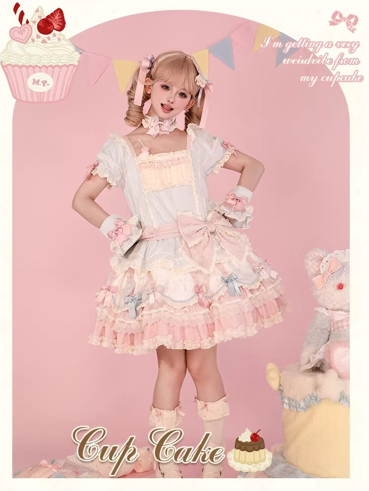 【受注予約~1/26】CupCakes ワンピース【花与珍珠匣】