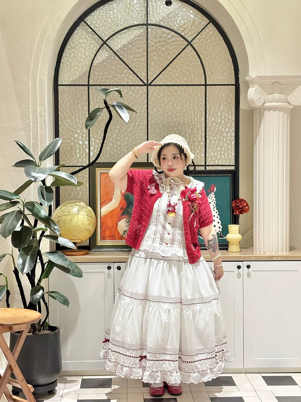 【受注予約~7/23】Orchard of the Four Seasons スカート【Miss Point】