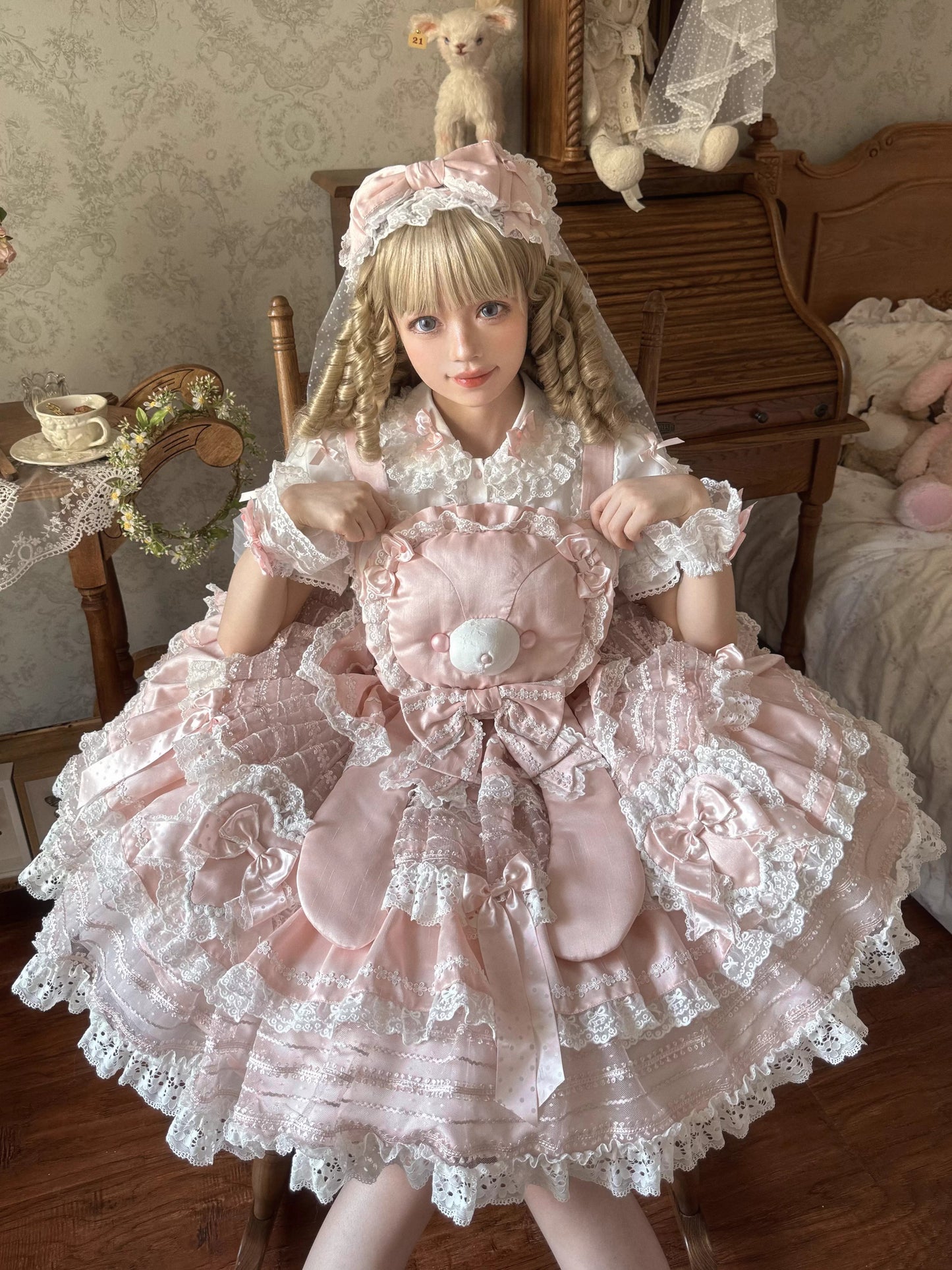 【受注予約~1/12】Princess Bear ワンピース・サロペット【Endless Poetry】