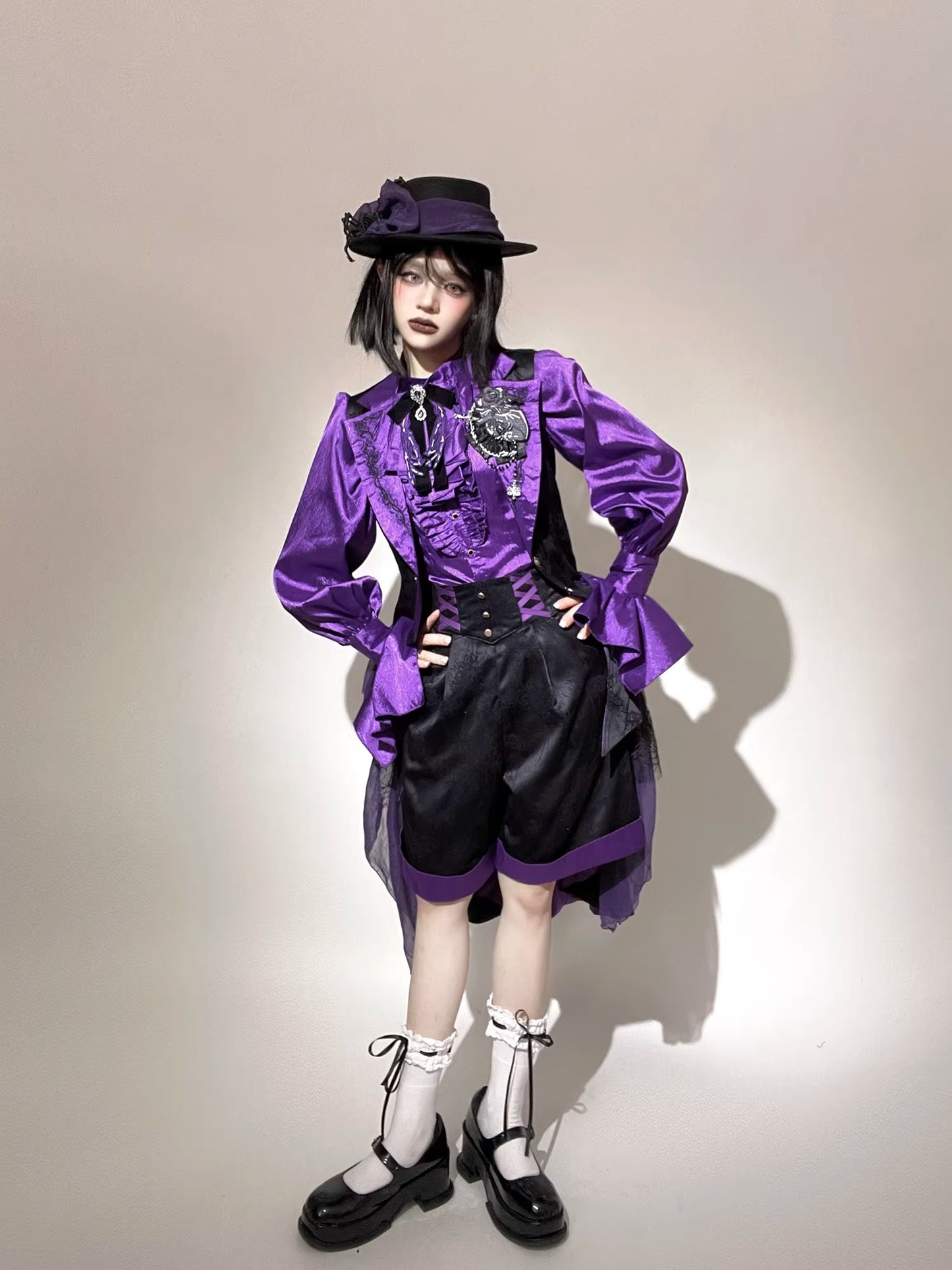 【受注予約~2/24】Returning on a Moonlit Night パンツ【Miss Point】