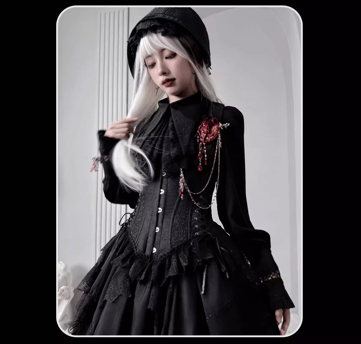 【受注予約~4/19】Bone Mass ブラウス・コルセット・スカート【SUSIN】