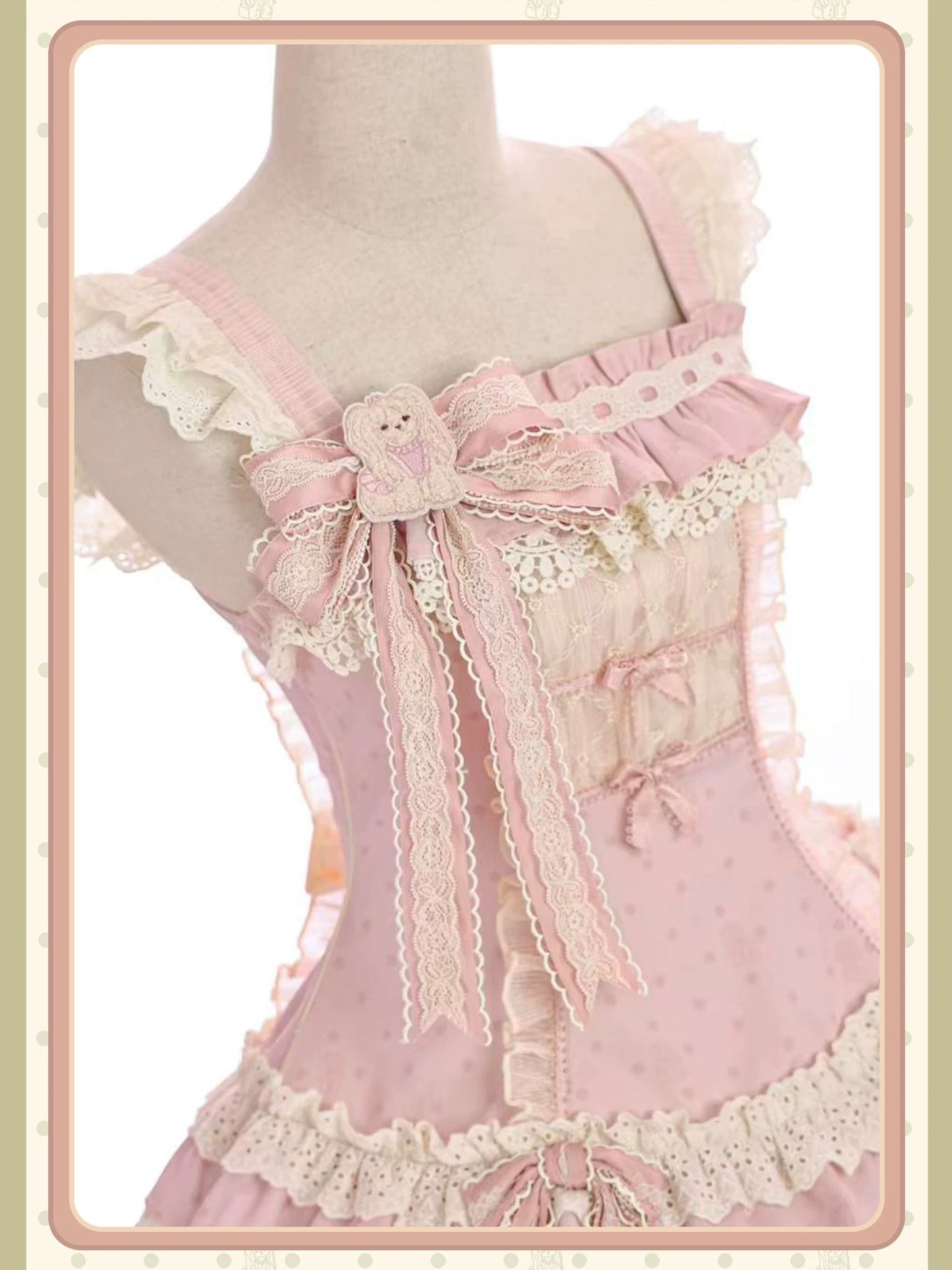 【受注予約~9/6】Fluffy Cat Castle ワンピース・ジャンパースカート【Alice Girl】