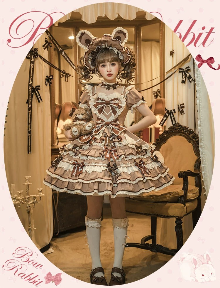 Bow Rabbit ワンピース【Melliflorpearl】