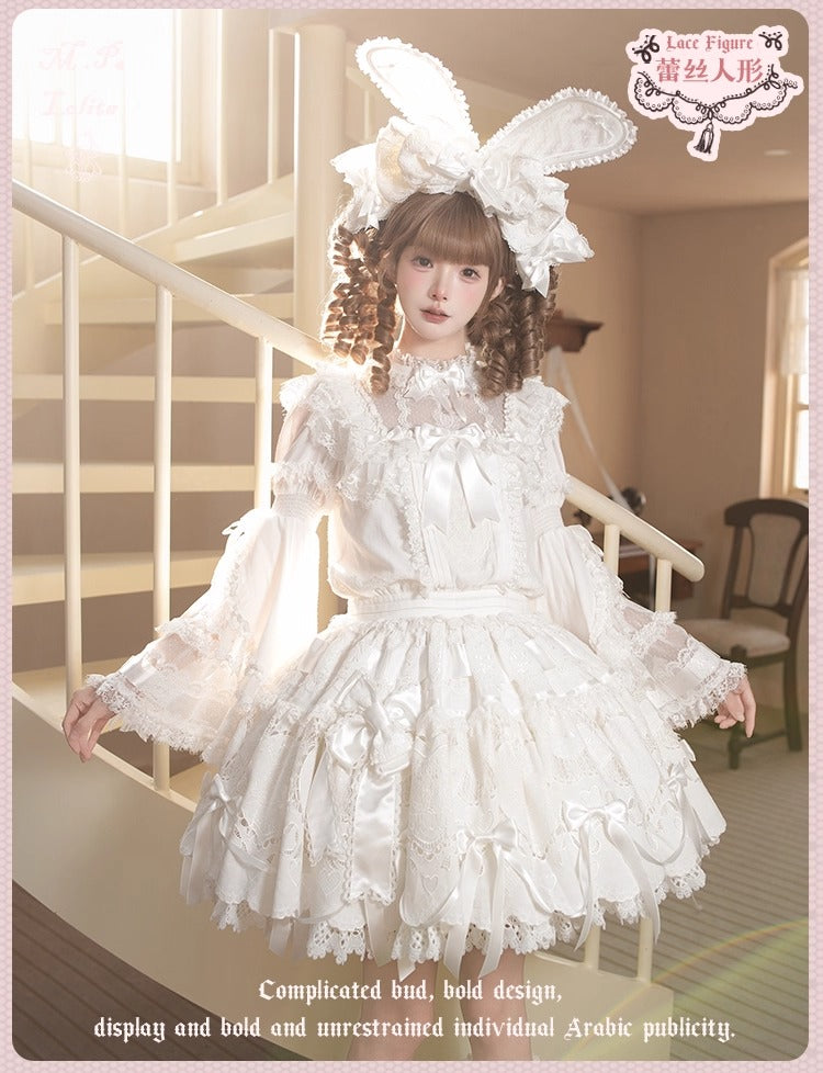 【受注予約~12/23】Race Doll ワンピース(タイプ3)【花与珍珠匣】