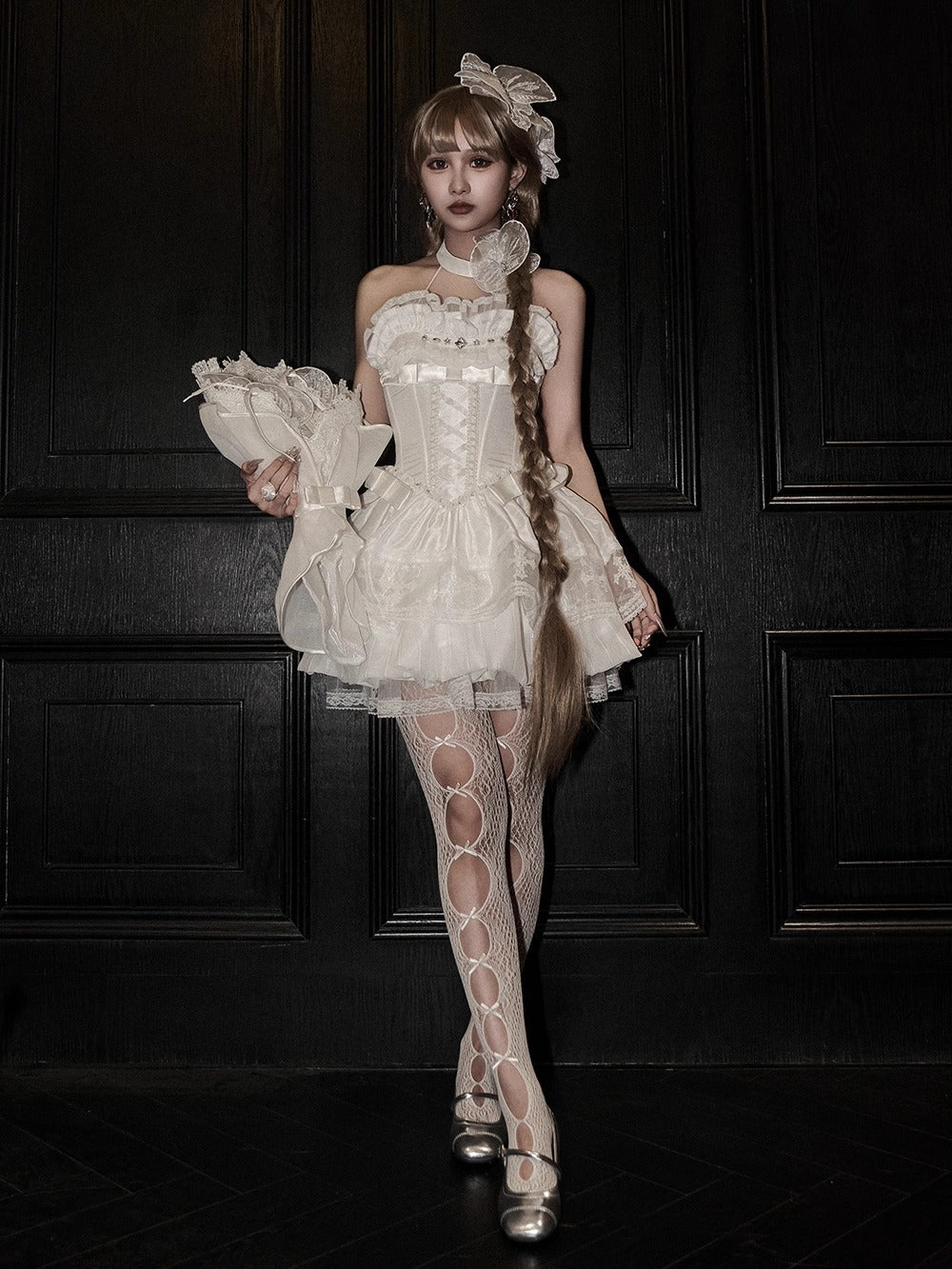 【受注予約~9/2】Spectral Orchid スカート【魔女販售】