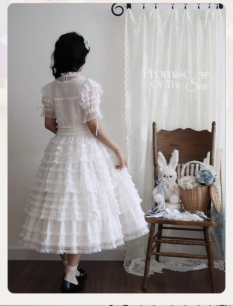 【受注予約~9/28】Summary of the Sea ジャンパースカート(タイプ1)【梅子】