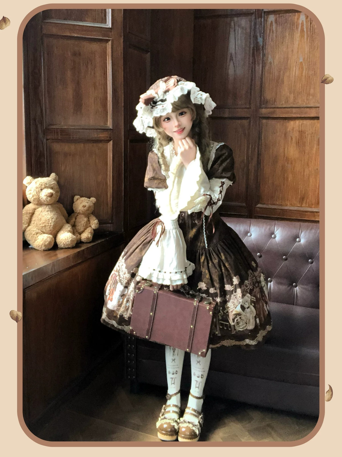 【受注予約~10/26】Teddy Bear Symphony アクセサリー【双生小熊】