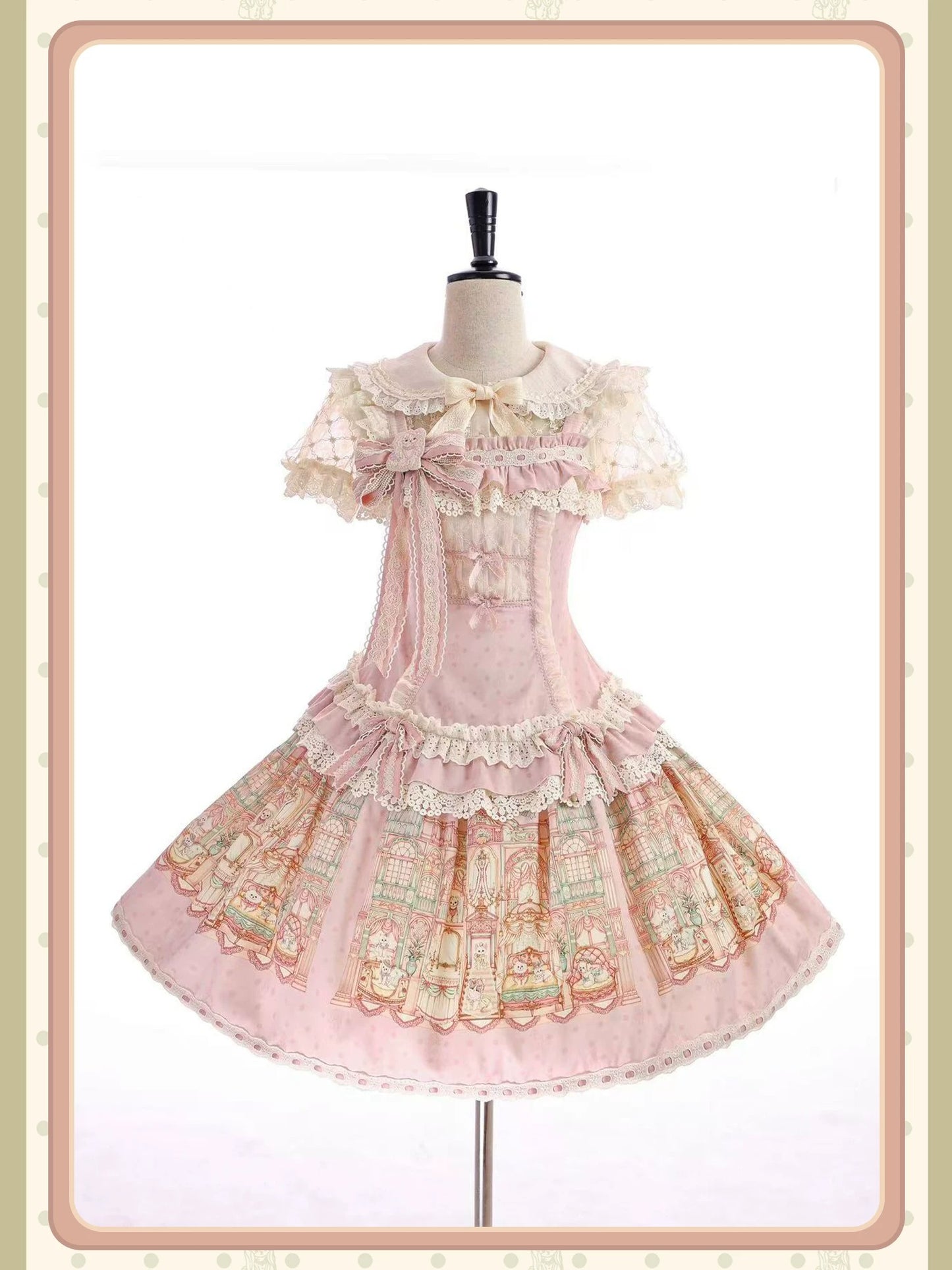 【受注予約~9/6】Fluffy Cat Castle ブラウス【Alice Girl】
