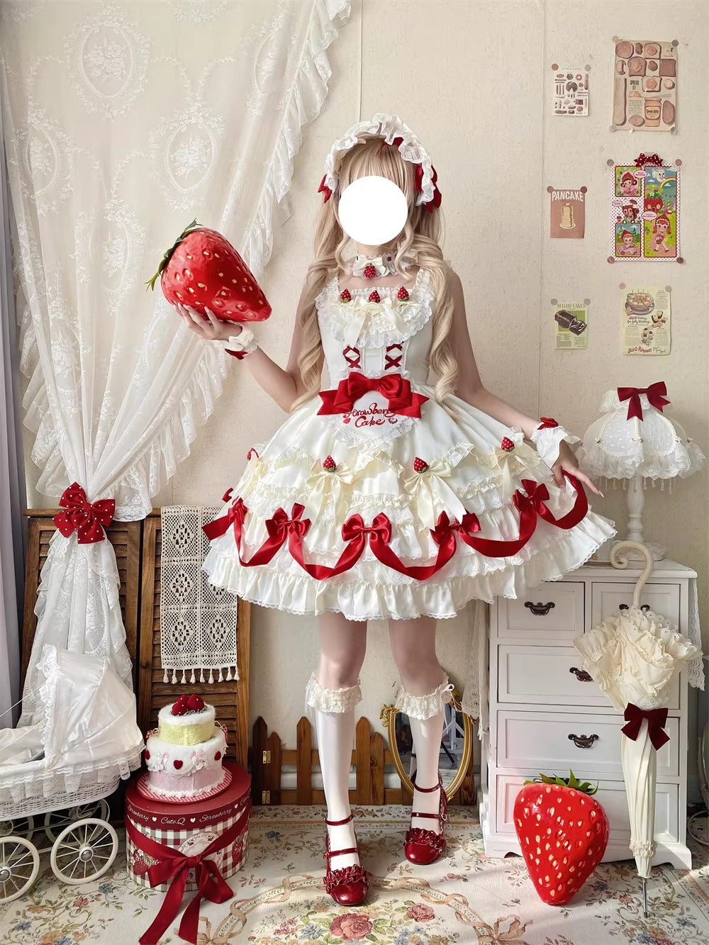 【受注予約~3/18】初雪苺 アクセサリー【Uncle's Workshop】