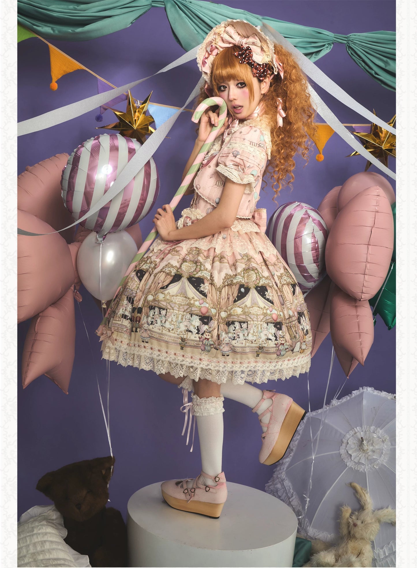 【受注予約~5/28】Magical Night at the Amusement Park ワンピース・フルセット(タイプ2)【Antique Doll】