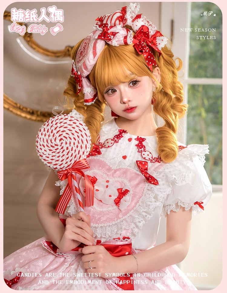 【受注予約~12/8】Candy Wrapper トップス・スカート【花与珍珠匣】