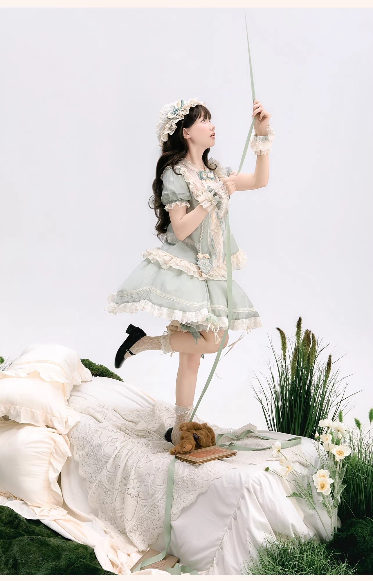 【受注予約~4/19】Princess and the Pea セットアップ【LizBird】