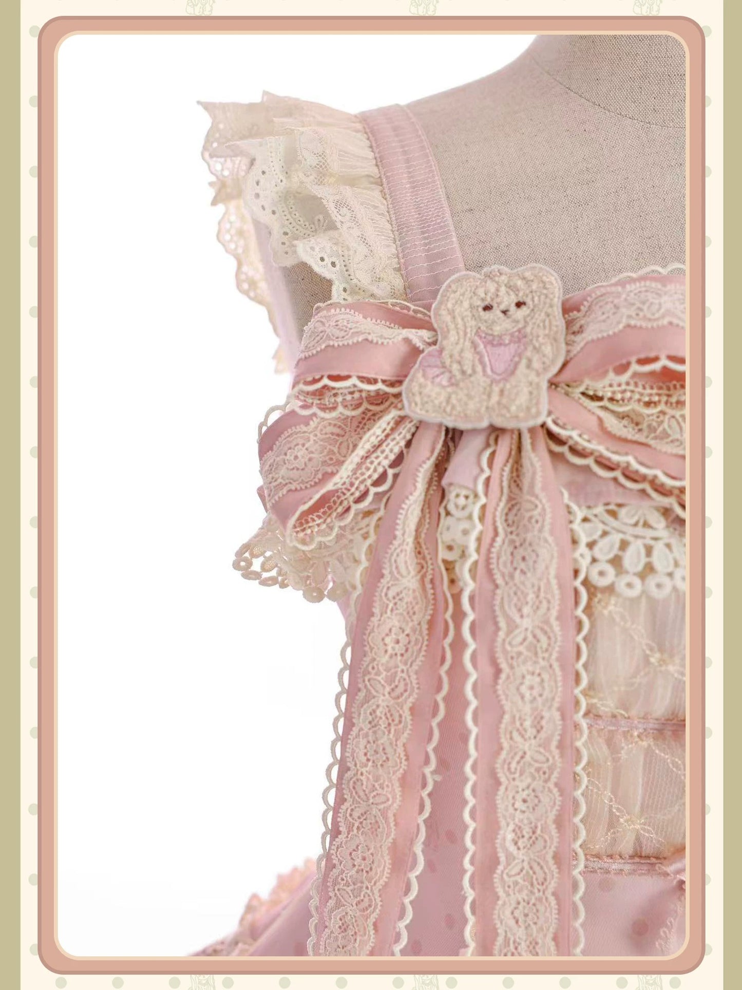 【受注予約~9/6】Fluffy Cat Castle ワンピース・ジャンパースカート【Alice Girl】