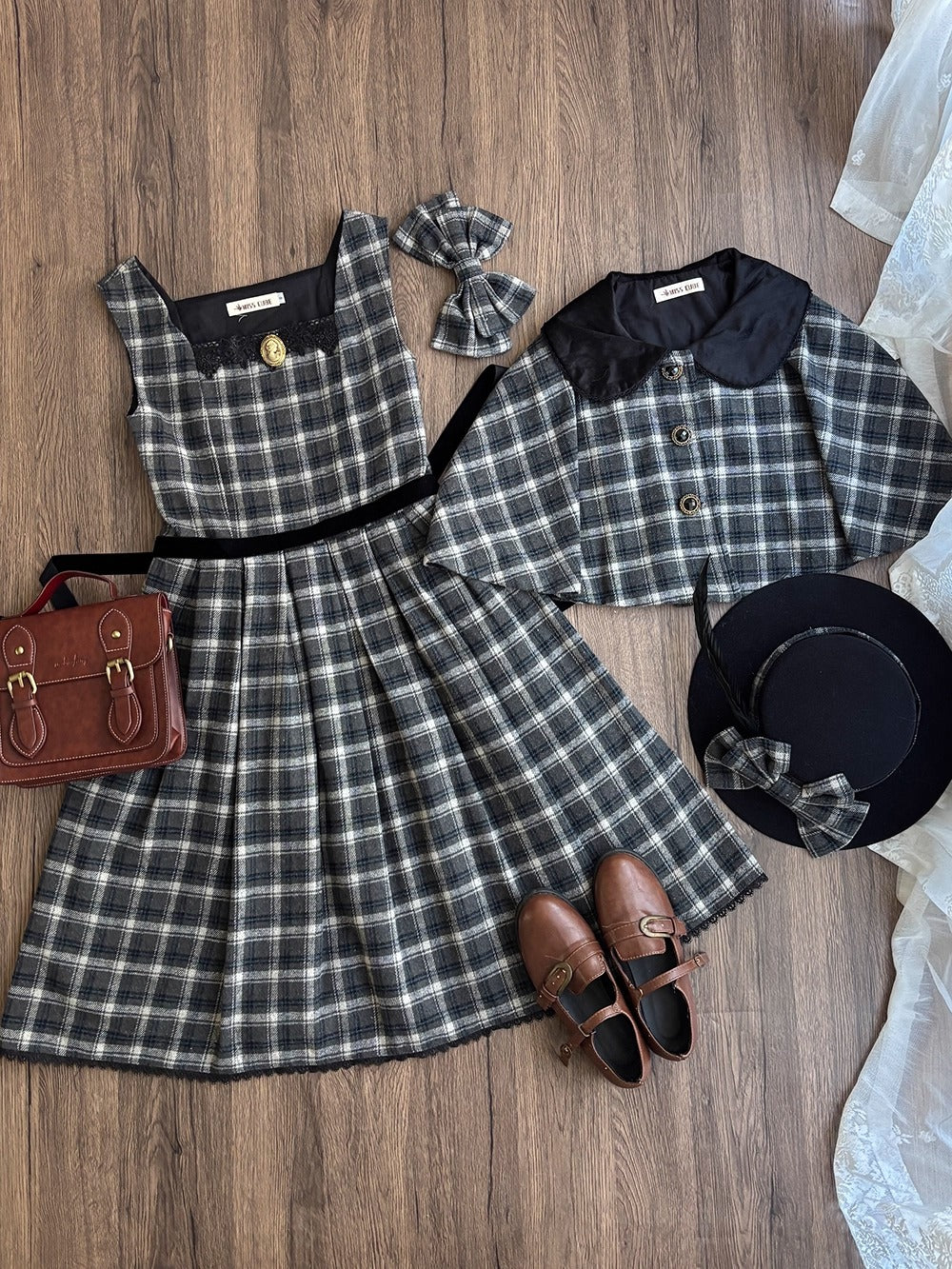 【受注予約~11/30】Earl Gray Tea 2.0 ジャンパースカート【Miss Cube】