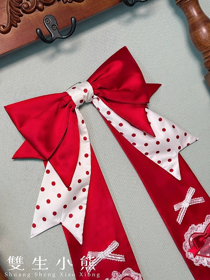 【受注予約~9/25】Eat Cake アクセサリー【双生小熊】