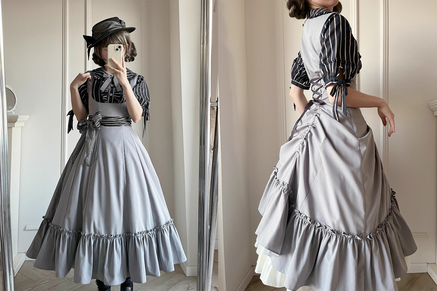 【受注予約~12/4】Black Forest ジャンパースカート【berryandwood】