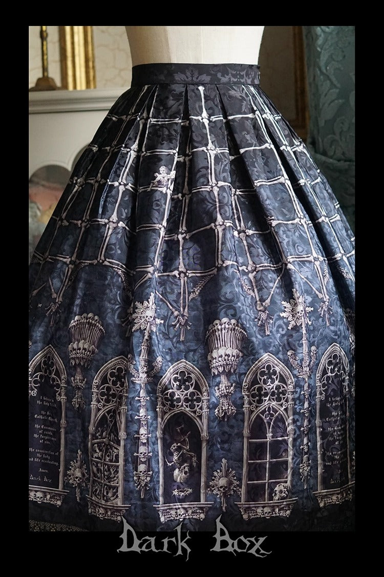 【受注予約~11/10】Ossuary スカート【Dark Box】