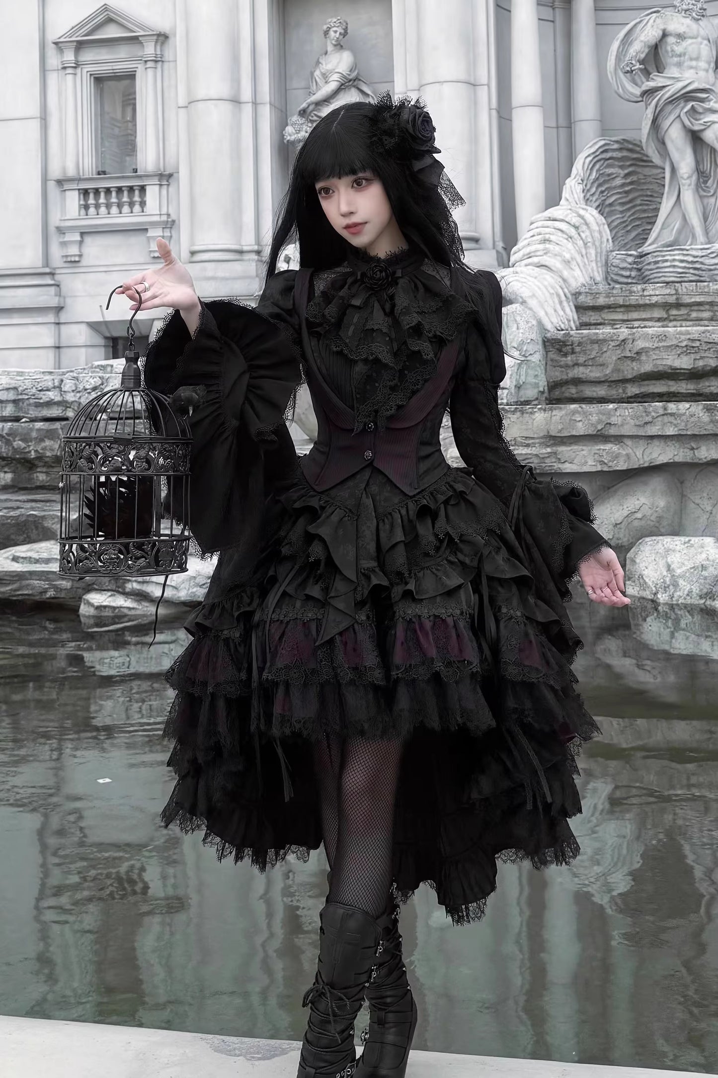 【受注予約~3/16】Eulogy of Victoria スカート【莉莉子】