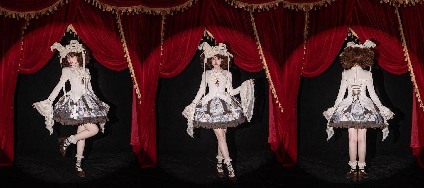 【受注予約~2/18】Symbiosis Doll ブラウス【黒眼窩診療室】