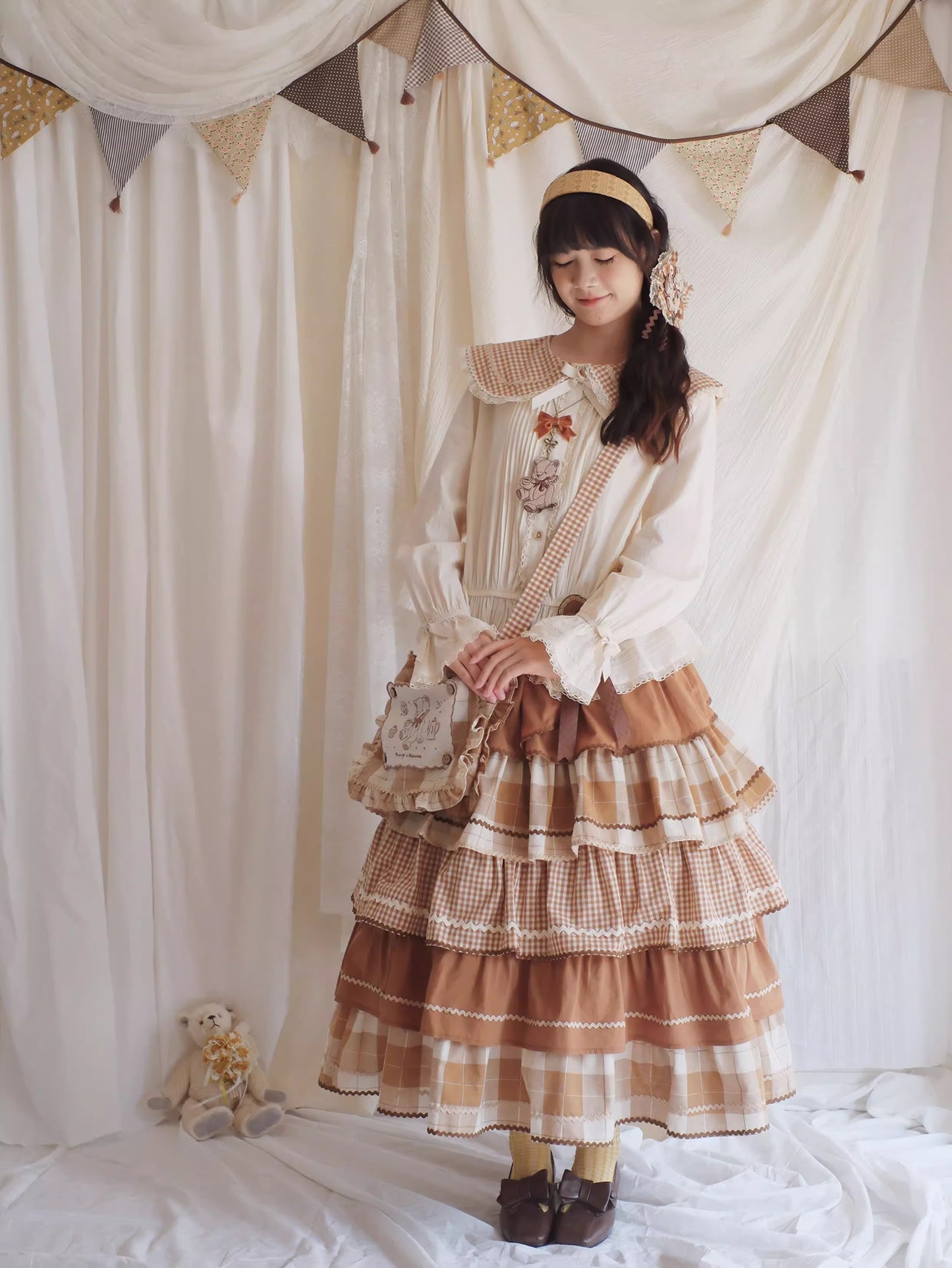 【受注予約~11/10】Bear Cake アクセサリー【Stamp Albums】