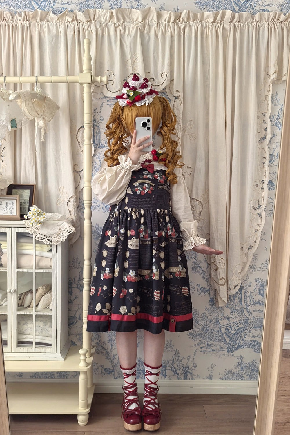 【受注予約~9/17】Grass art collection サロペット【Miss Cube】