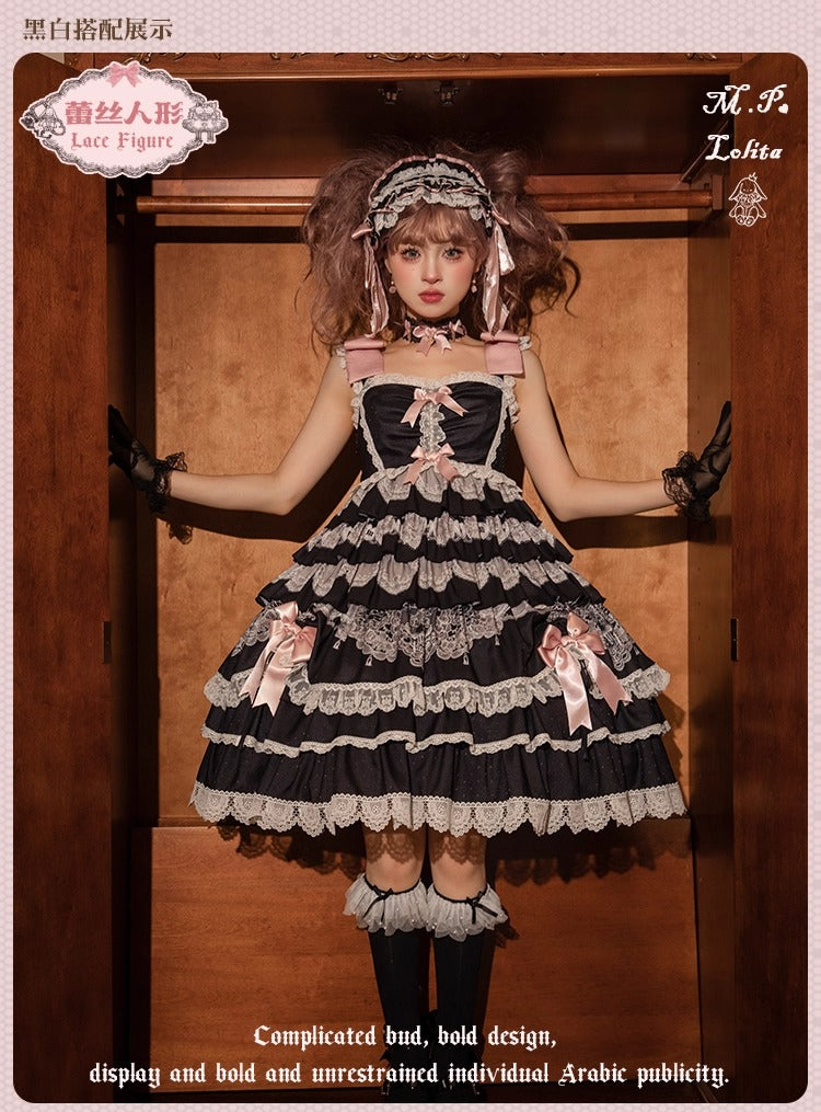 【受注予約~12/23】Race Doll ジャンパースカート(タイプ2)【花与珍珠匣】