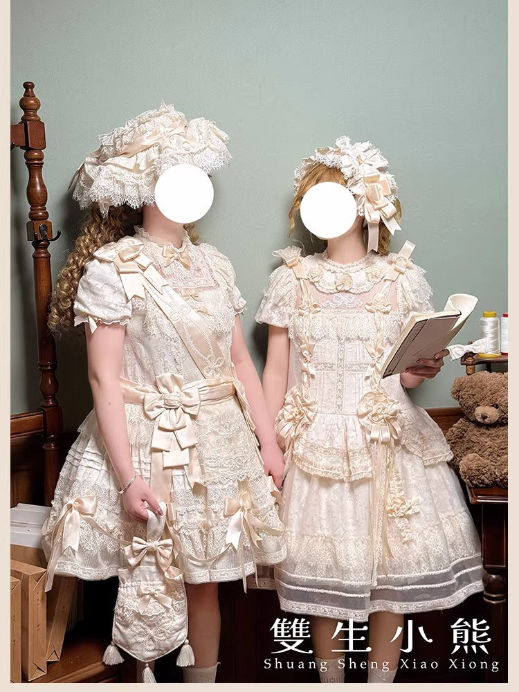 【受注予約~2/3】クロスドール ワンピース(タイプ1)【双生小熊】