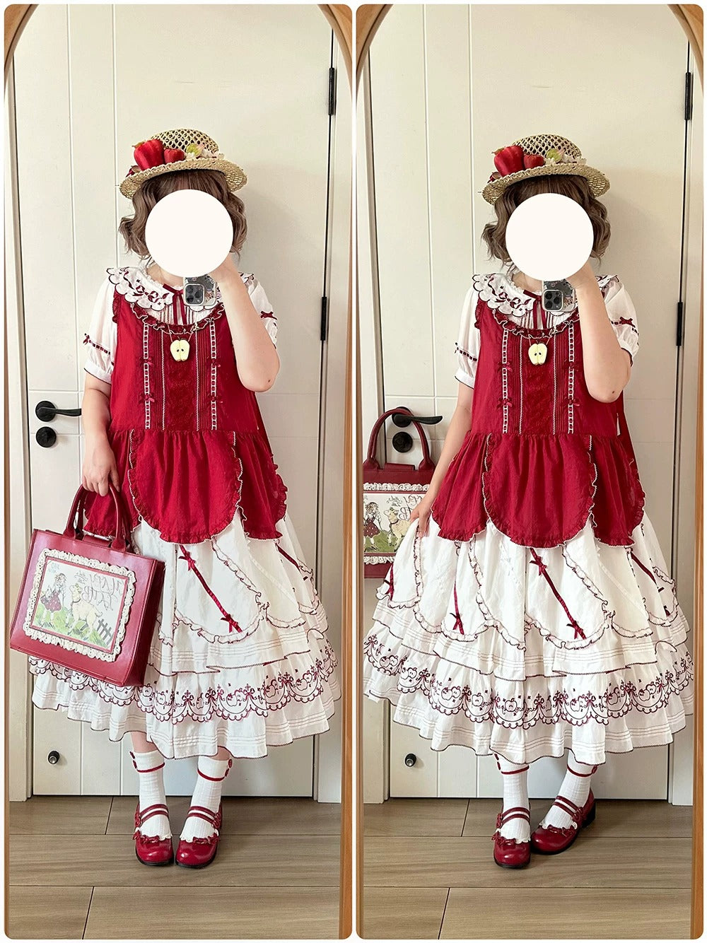 【受注予約~7/23】Orchard of the Four Seasons エプロン【Miss Point】