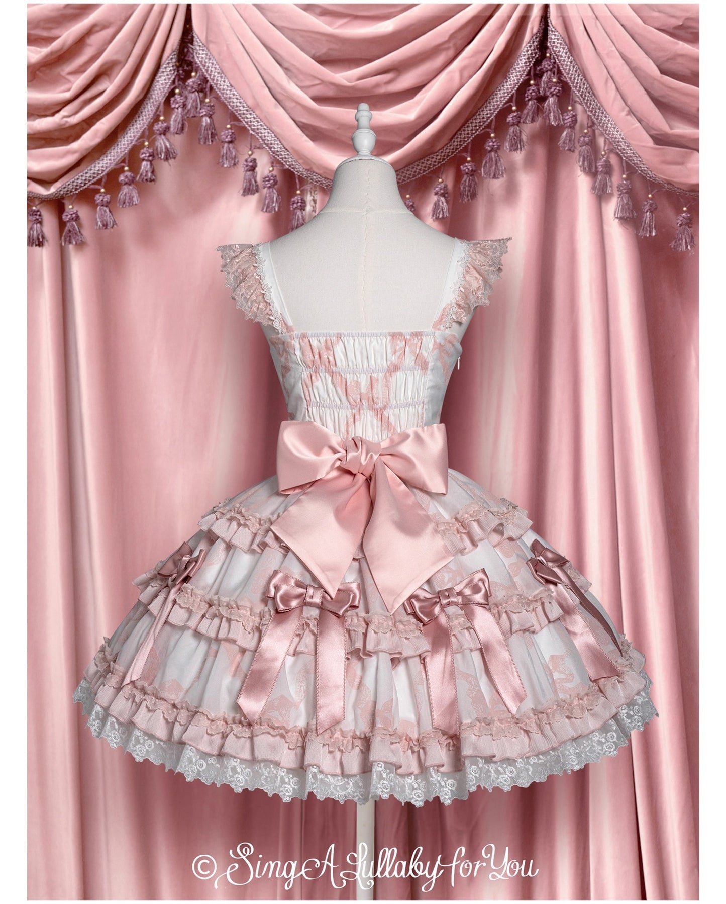 Antique Doll Wall Flocking Doll フルセット【Lullaby】