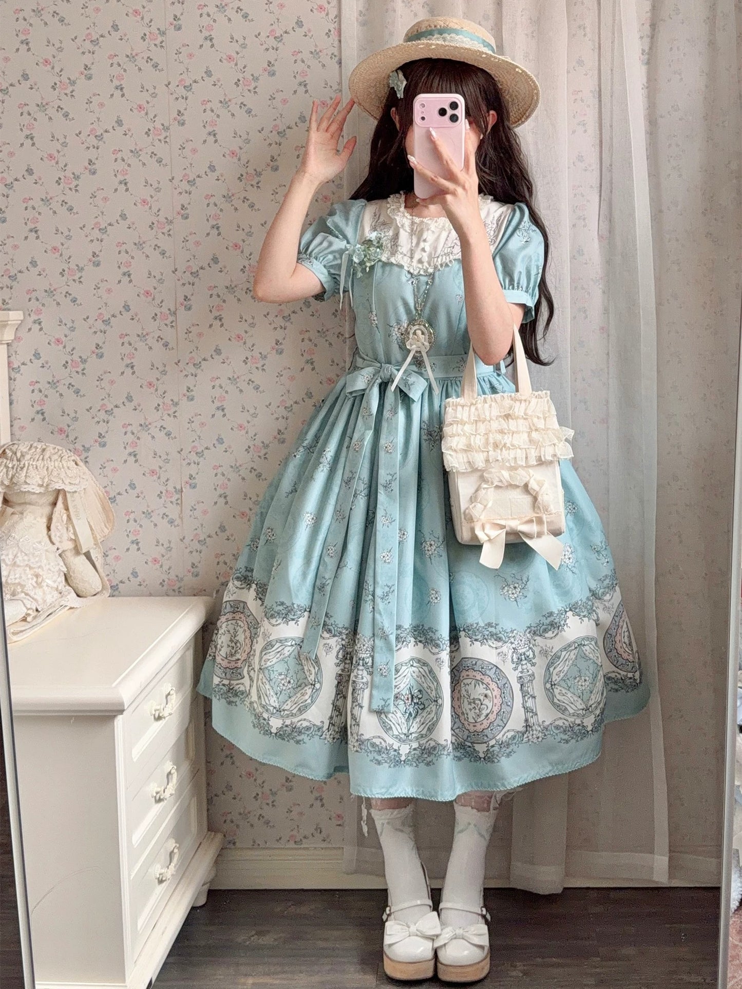 Porcelain Bottle ワンピース【DreamWhale】