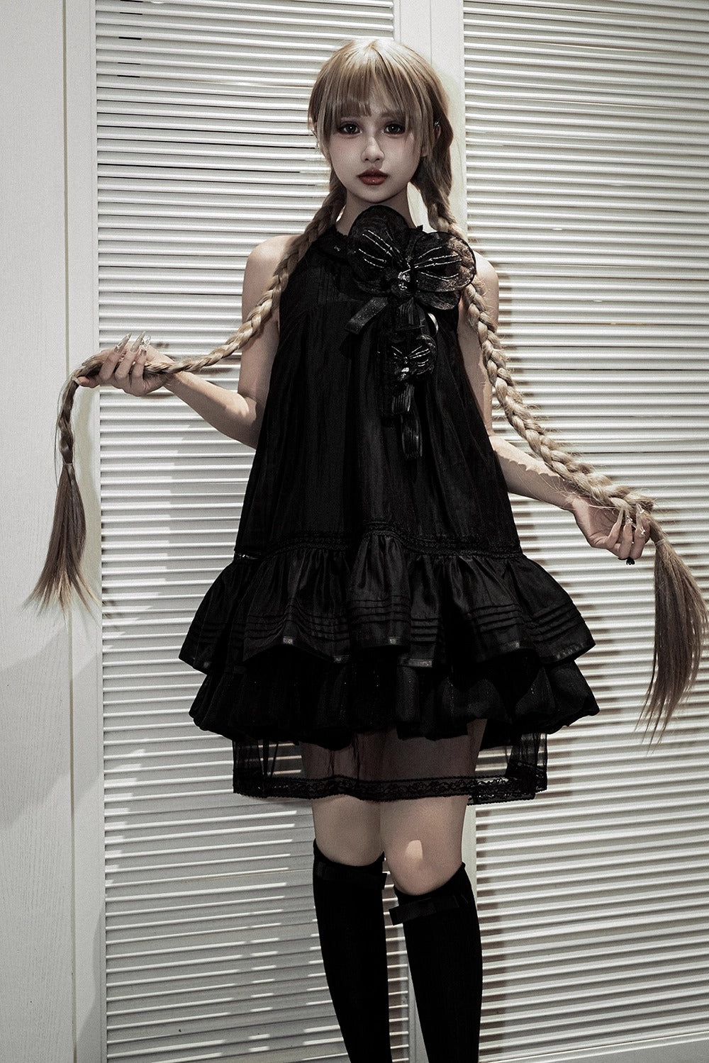 【受注予約~9/2】Spectral Orchid ワンピース(タイプ1)【魔女販售】