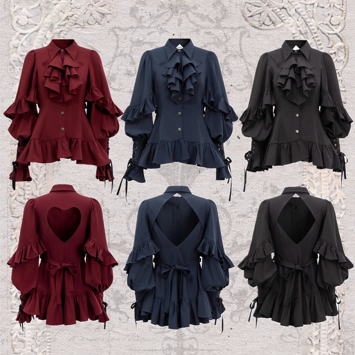 【受注予約~1/25】Duchess Ravenna ブラウス【Evegie】