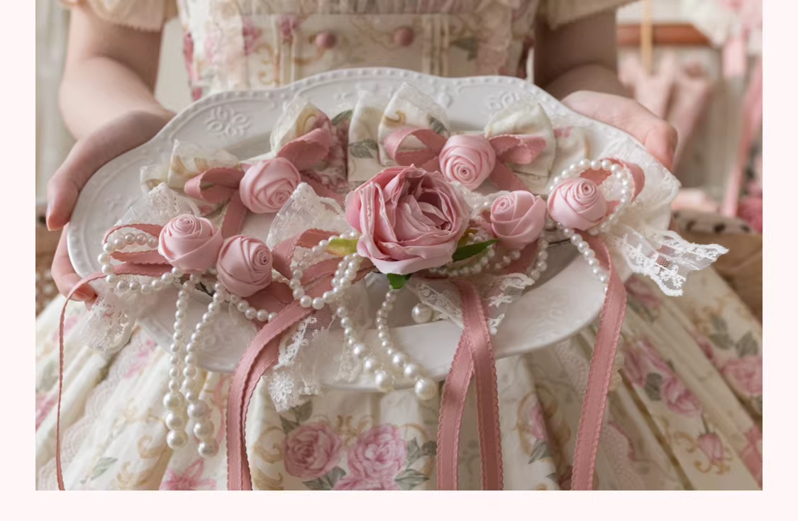 Antique Rose ジャンパースカート・ブラウス【Vivian】