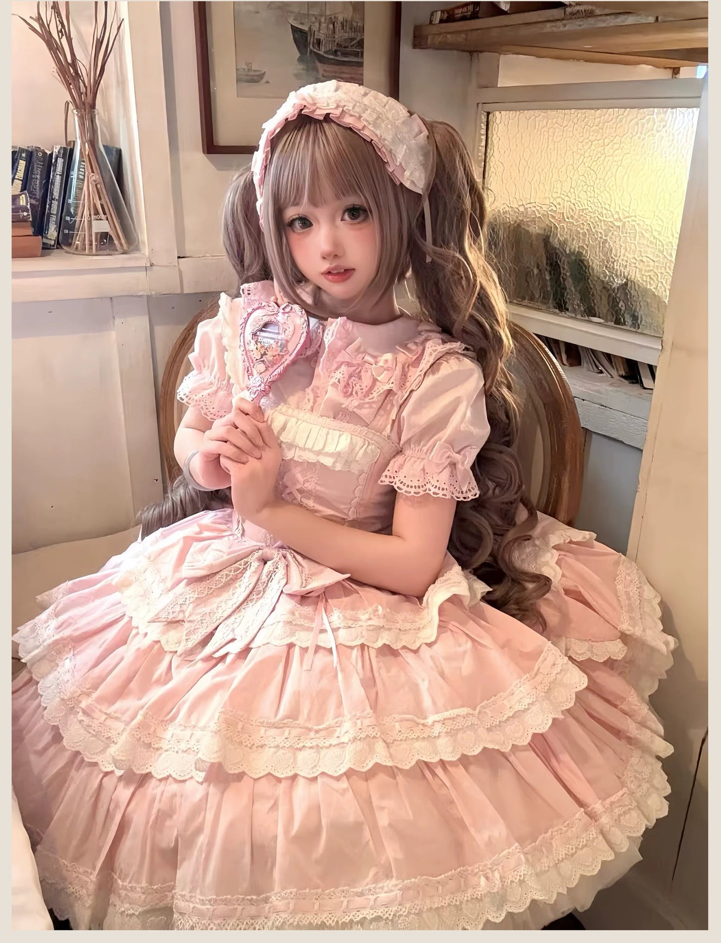 乙女心 ジャンパースカート・ブラウス・フルセット【TaTaTa Lolita】