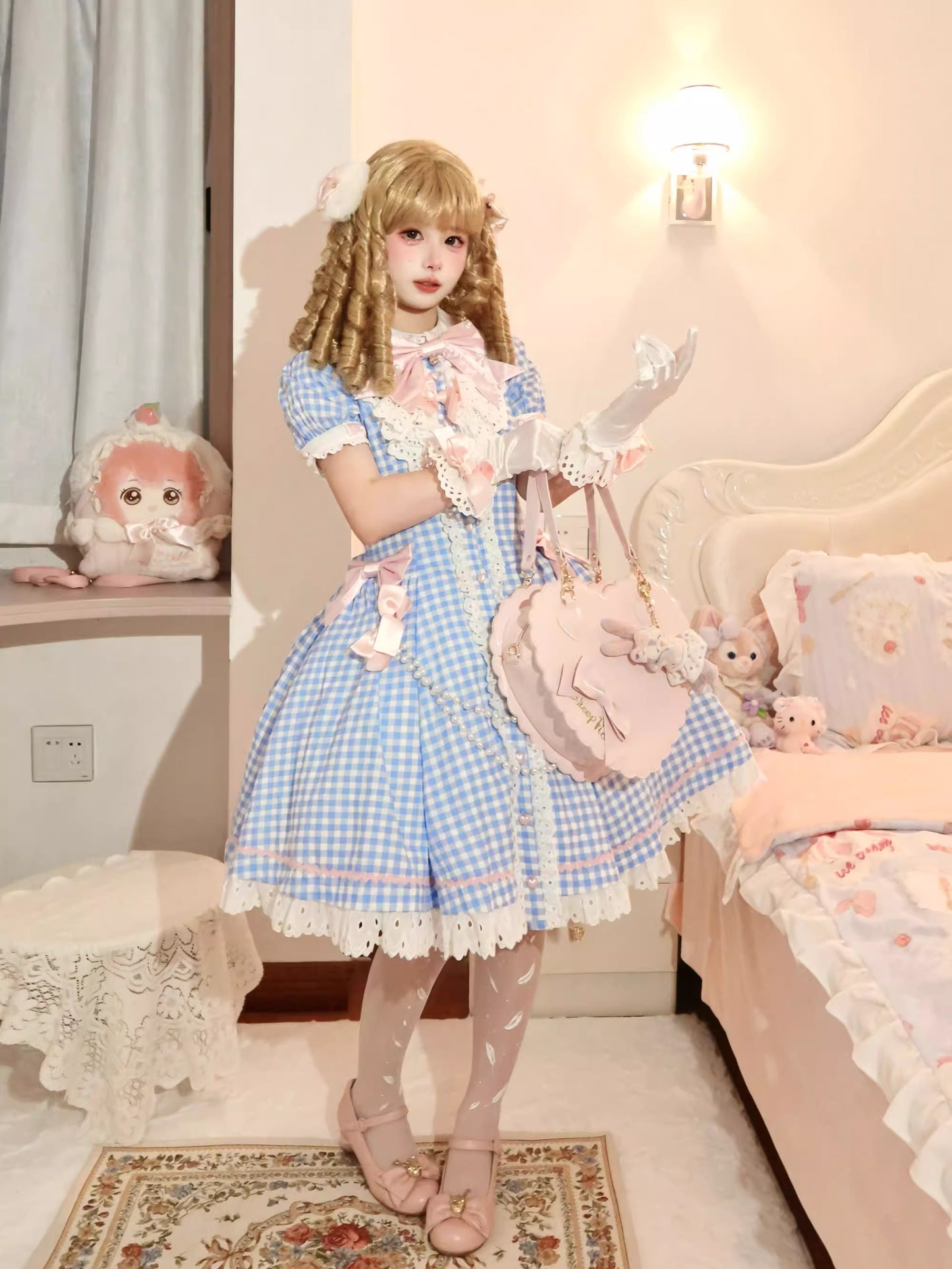 【受注予約~11/20】Ribbondoll ワンピース【Cutey Mask】