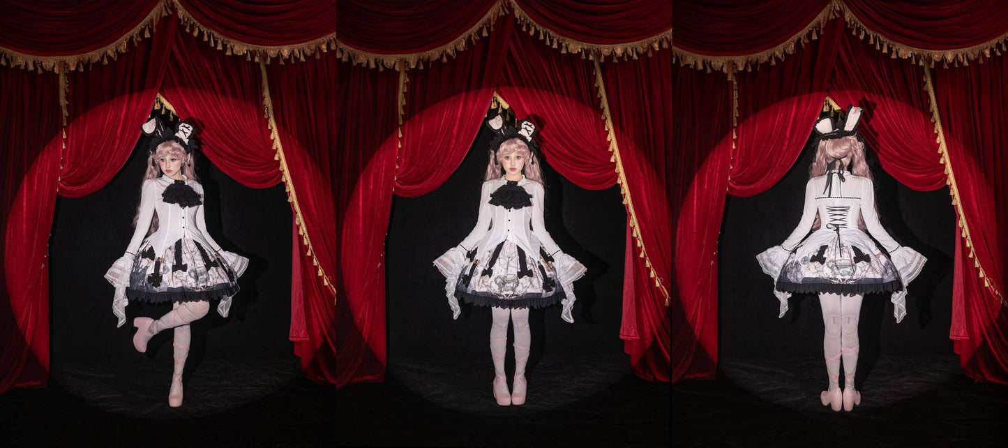 【受注予約~2/18】Symbiosis Doll ブラウス【黒眼窩診療室】