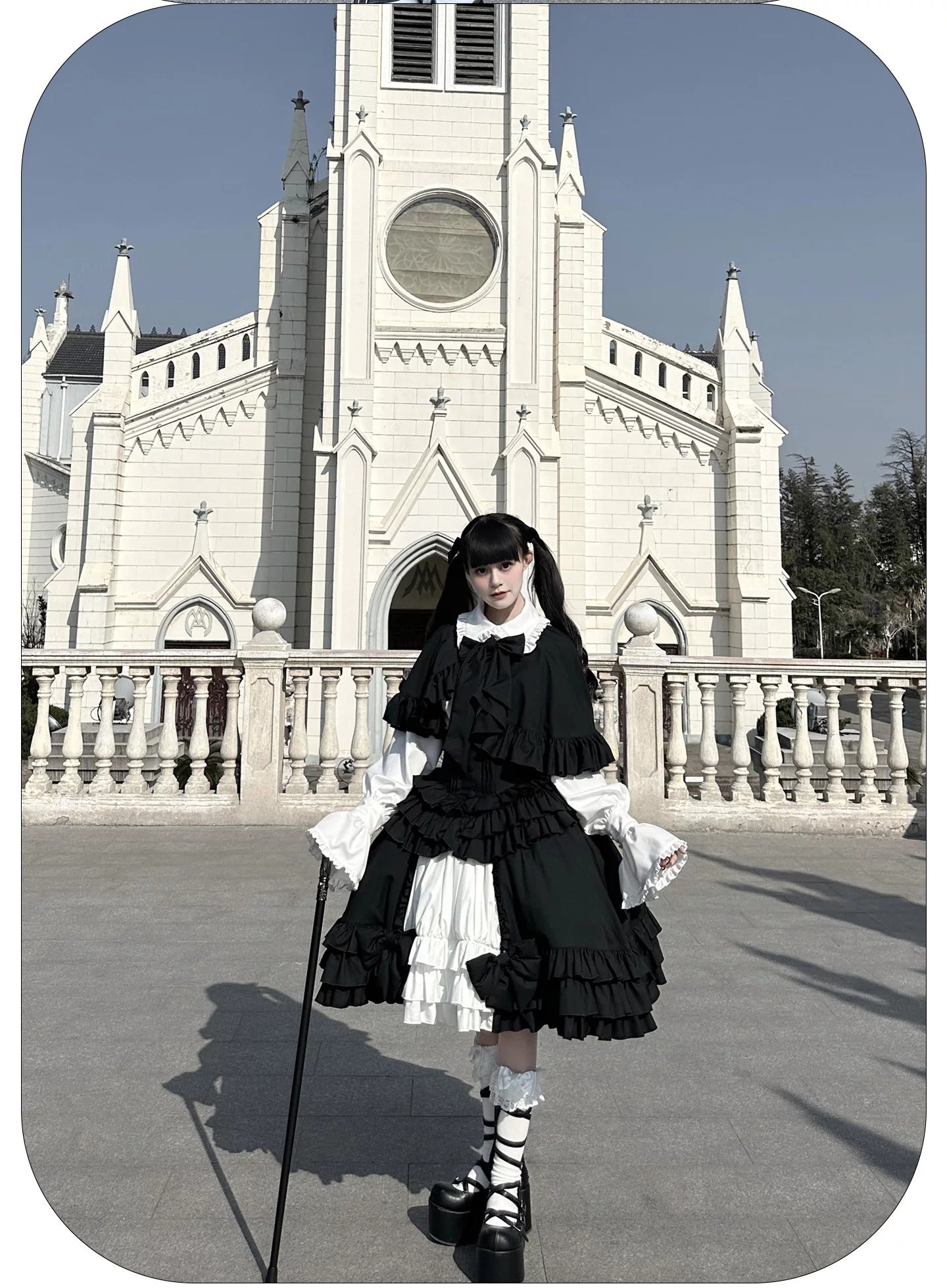 Doll Sonata ブラウス・スカート・ケープ・セットアップ【BearDiary