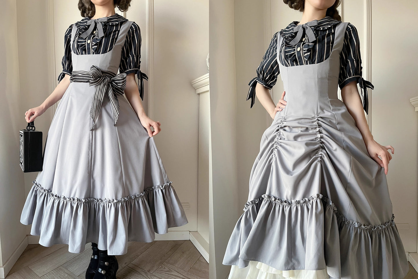 【受注予約~12/4】Black Forest ジャンパースカート【berryandwood】