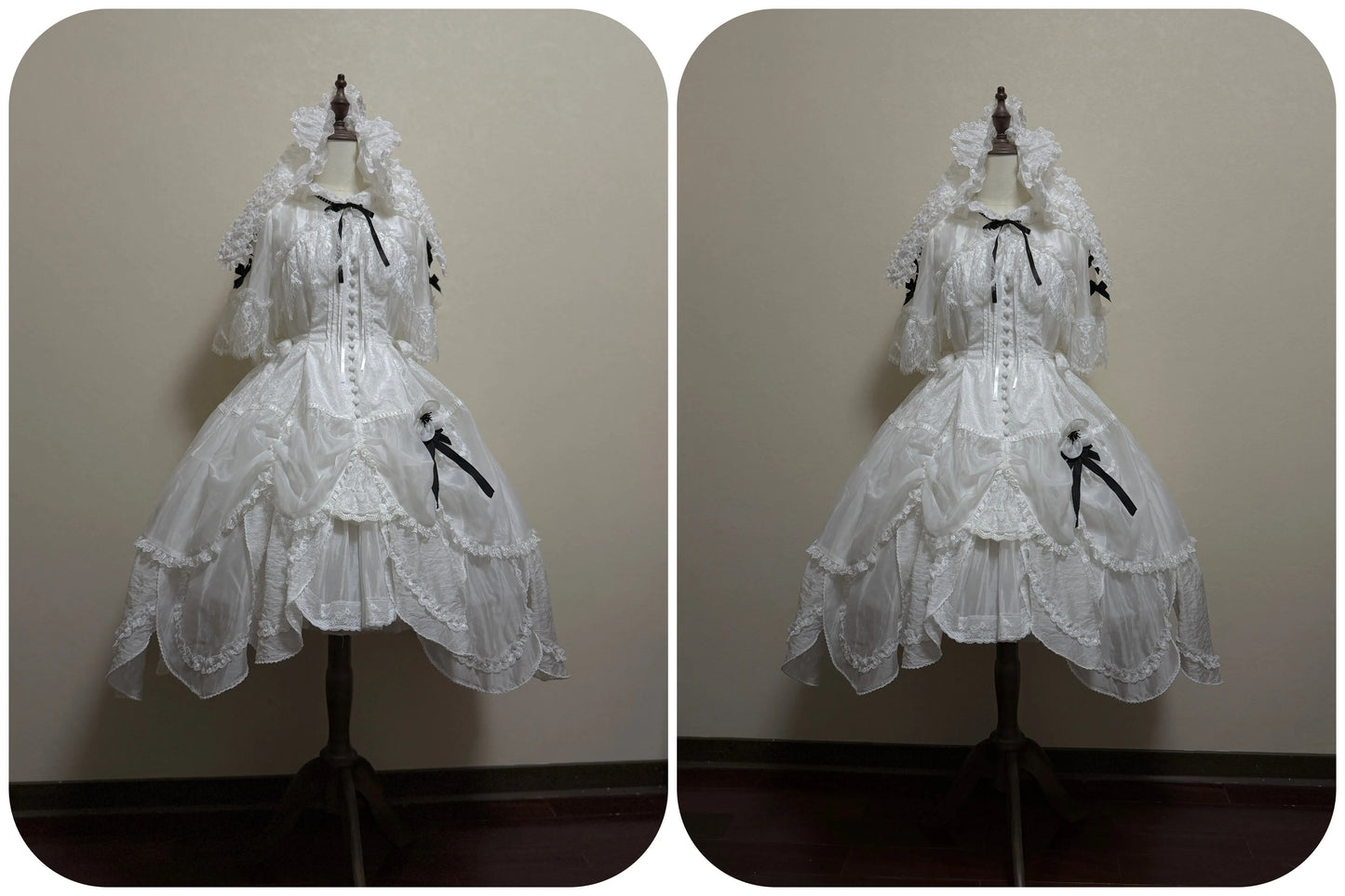 【受注予約~8/18】Petalo ジャンパースカート・フルセット【Peony】