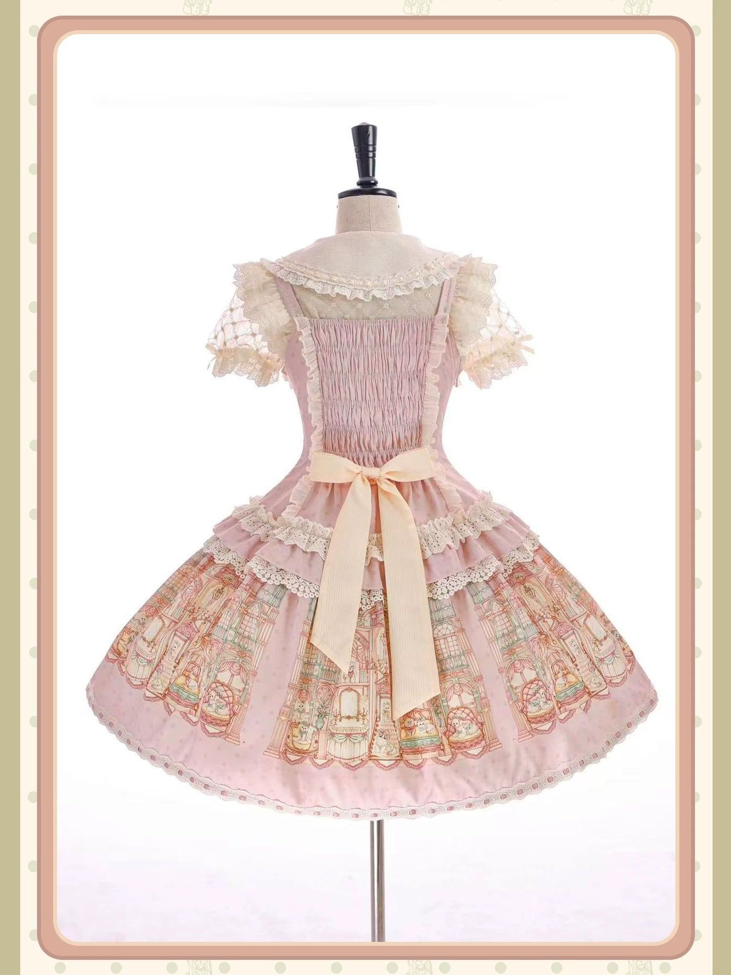 【受注予約~9/6】Fluffy Cat Castle ブラウス【Alice Girl】