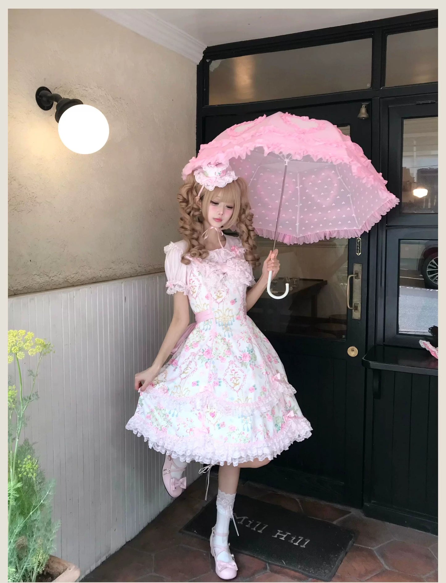 Vintage Flower Wall ブラウス【TaTaTa Lolita】