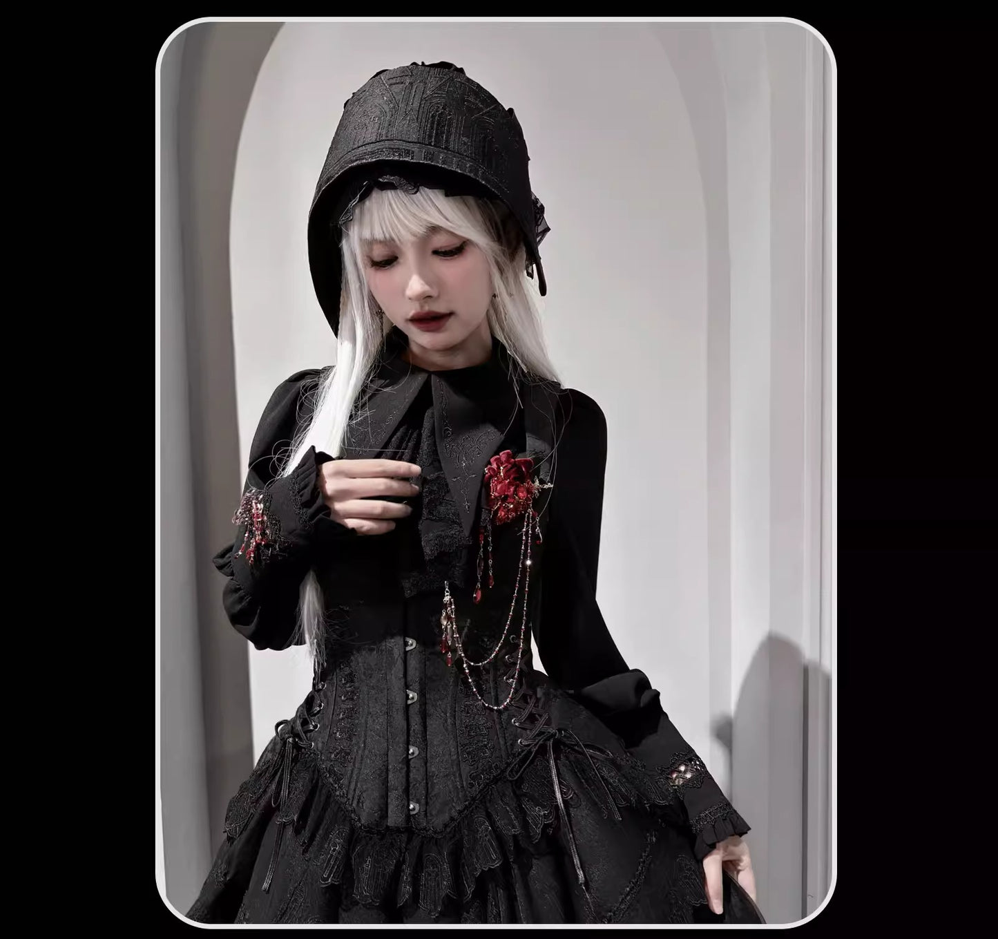 【受注予約~4/19】Bone Mass ブラウス・コルセット・スカート【SUSIN】