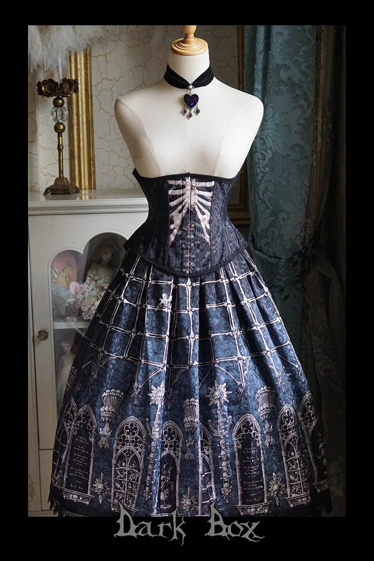 【受注予約~11/10】Ossuary スカート【Dark Box】